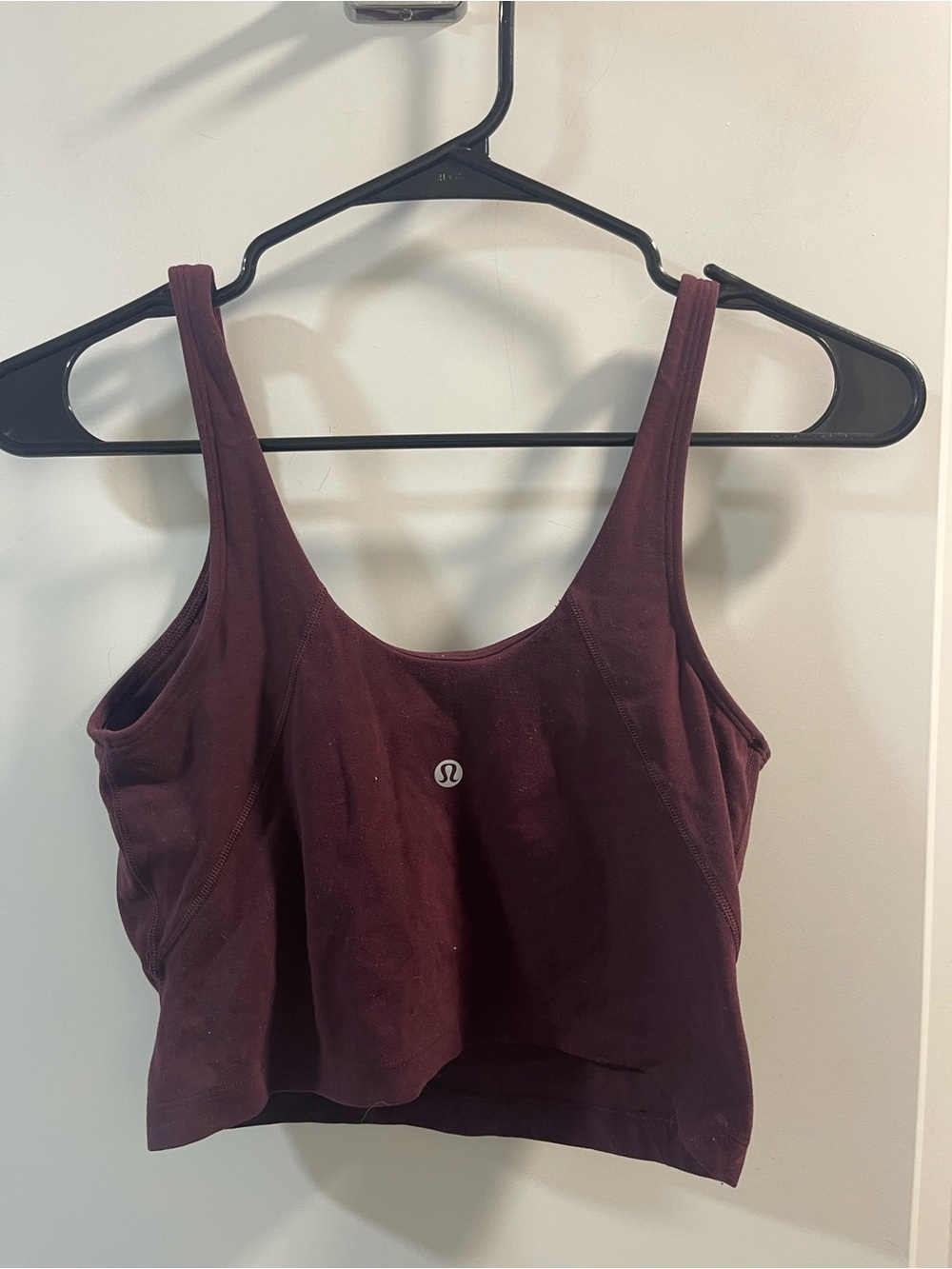 lululemon Align athletica Wine Scoop-Neck Crop Tank